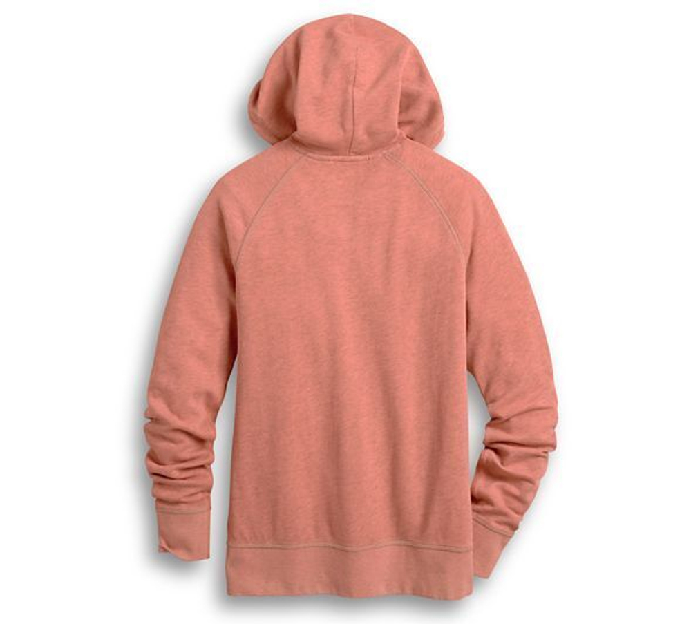 Толстовка Hoodie Script pink Harley-Davidson