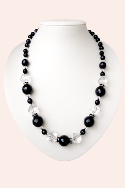 бусы из агата и кварца (н-1093)