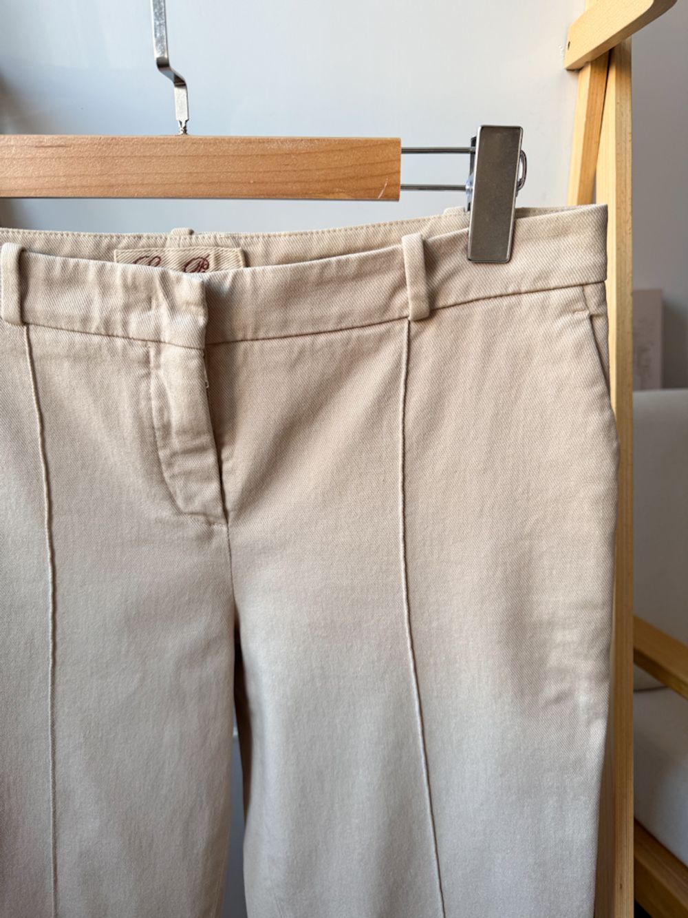 Новые льняные брюки Loro Piana, 92