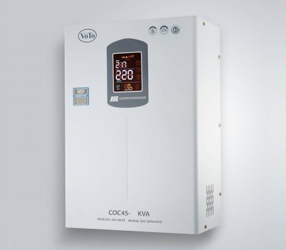 Стабилизатор напряжения VoTo COC45-10kVA LED