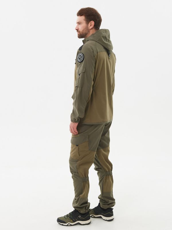 Костюм летний Горка-Люкс ткань Ravena Peach Wash цвет Хаки