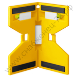 STAYER POST LEVEL, магнитный уровень-угольник (3456)