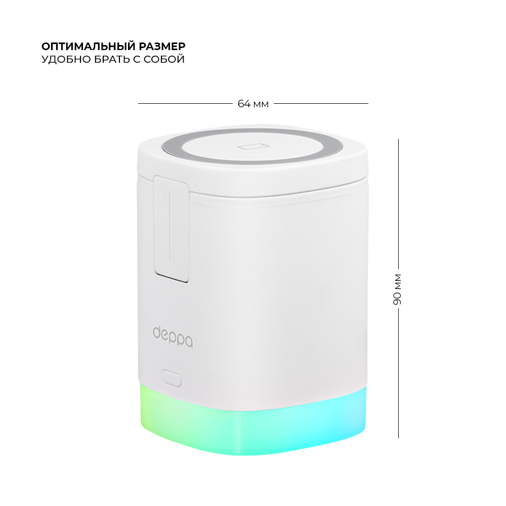 Беспроводная зарядная станция 3 в 1 MagSafe Tower Stand 20Вт, белый