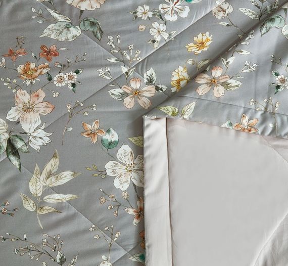 Комплект с ЛЕТНИМ одеялом Asabella 2222 ФЛАНЕЛЬ с Тенселем