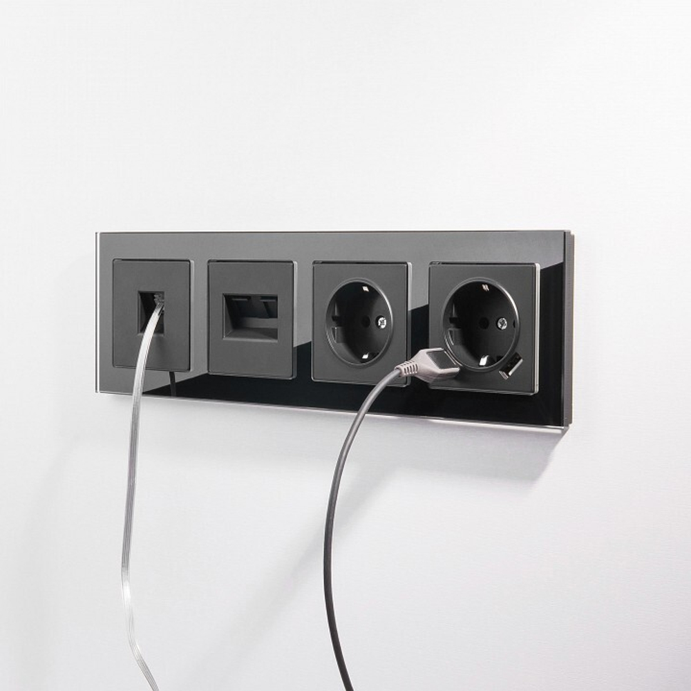 Розетка телефонная RJ-11 Werkel W1182008