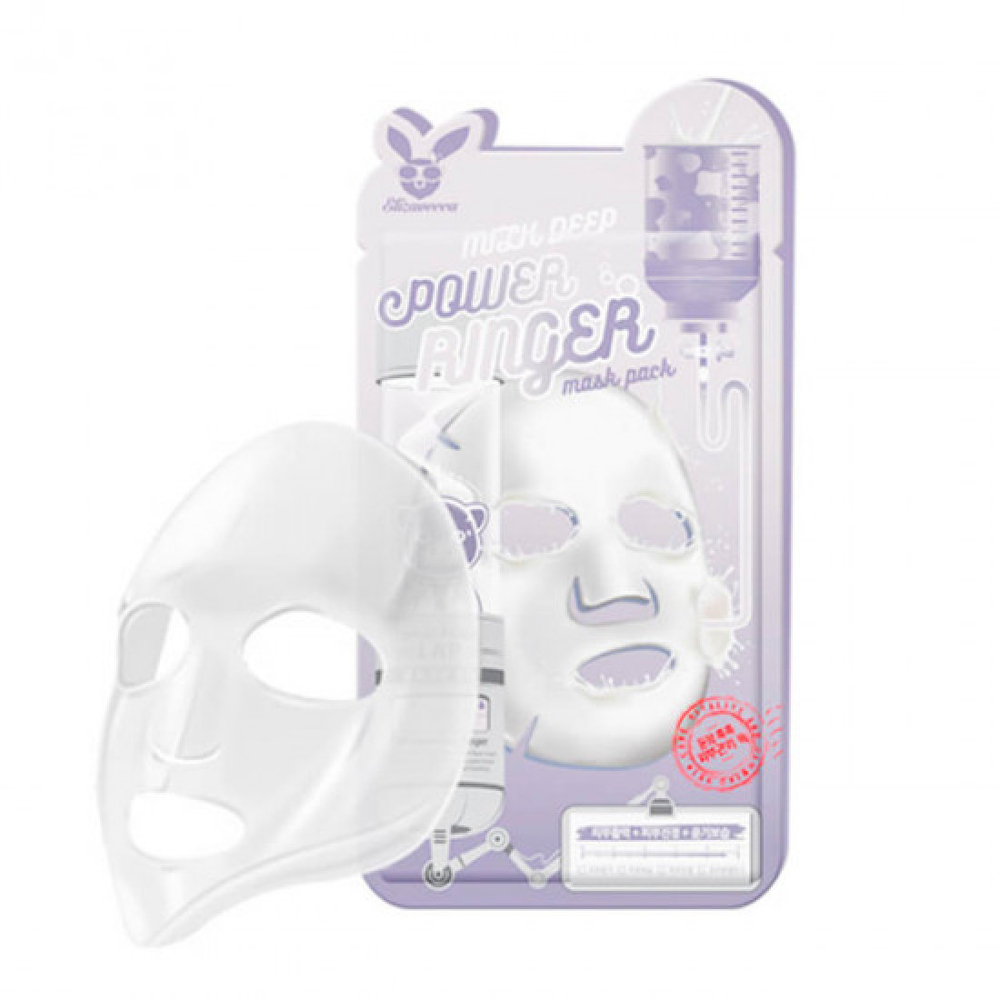 Маска для лица на тканевой основе Elizavecca Deep Power Ringer Mask Pack