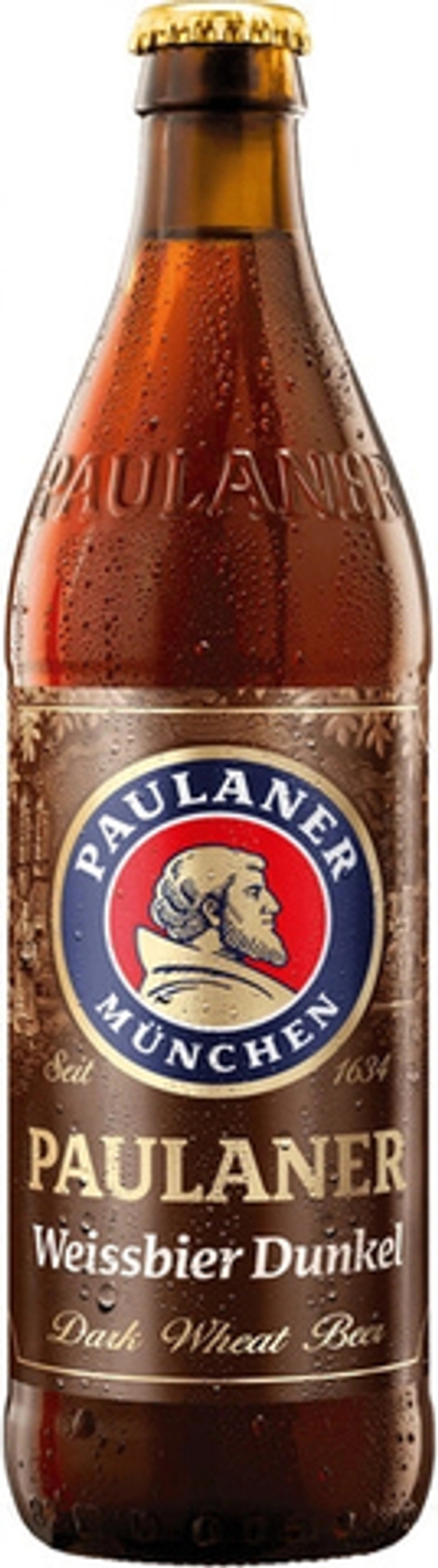 Пиво Паулайнер Хефе-Вайсбир Дункель / Paulaner Hefe-Weissbier Dunkel 0.5 - стекло
