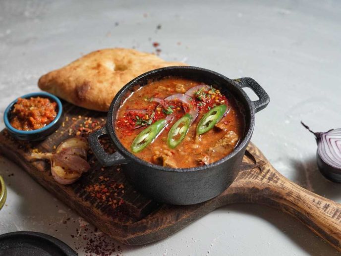 Вкуснейший и простой рецепт харчо в чугунном казане!