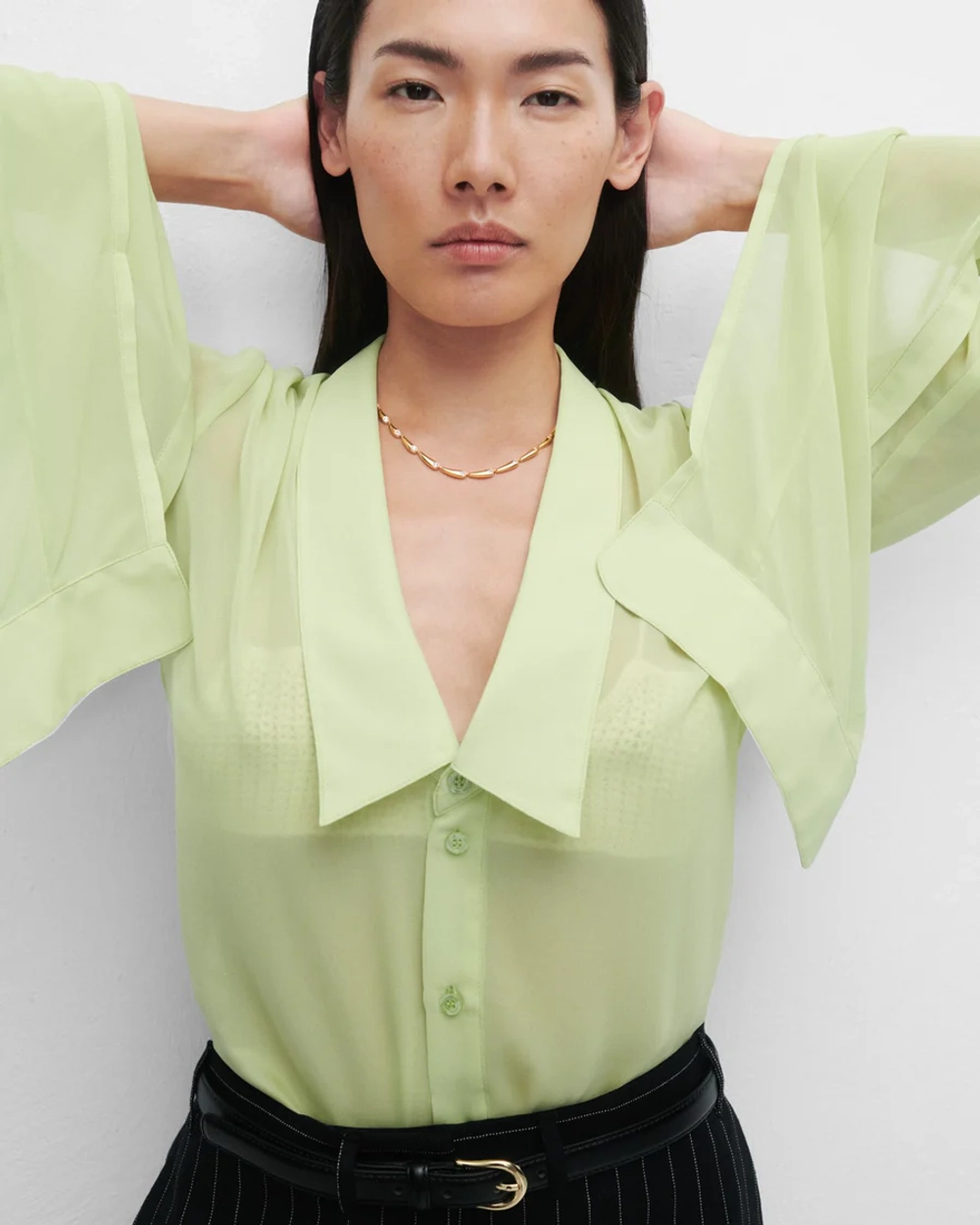 Колье Caramelle серебро 925 пробы покрытое золотом