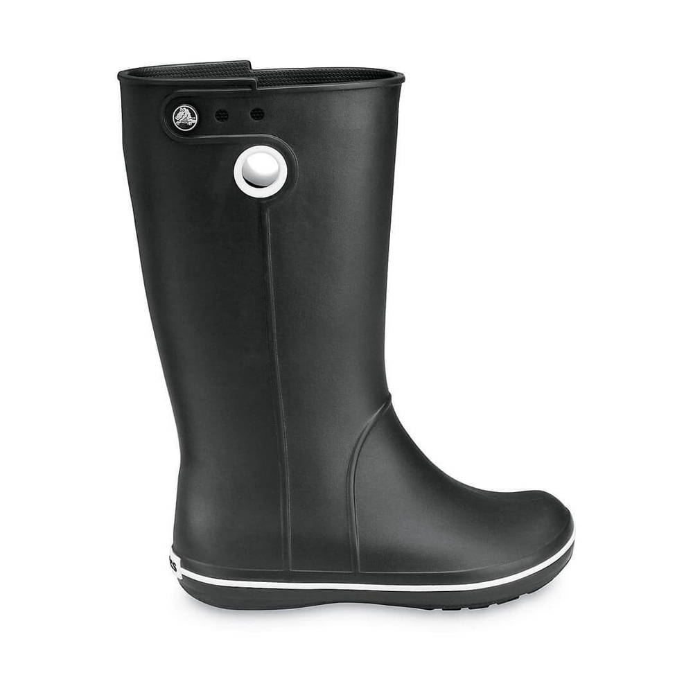 Женские резиновые сапоги Crocs Crocband Jaunt черные