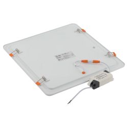 Светильник светодиодный встраиваемый Даунлайт ЭРА LED 2-24-4K Slim панель 24Вт 4000К квадрат