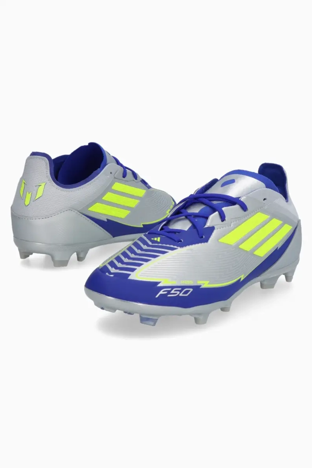 Бутсы adidas F50 Elite Messi FG Junior - серебряный