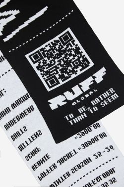 Шарф RAFF Cashier's Cheque, Черный