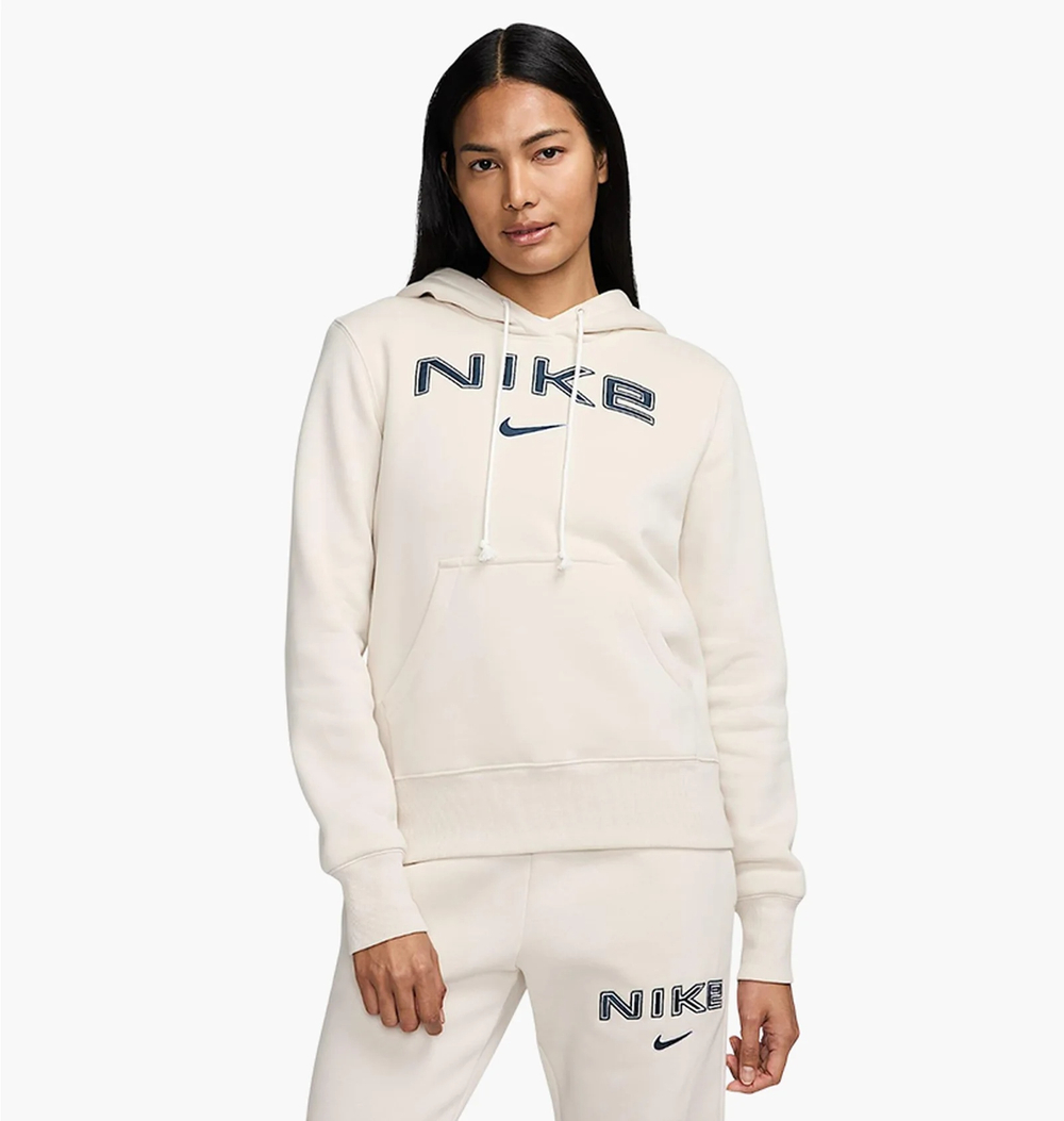 Толстовка женская NIKE W NSW PHNX FLC STD PO LOGO HDY