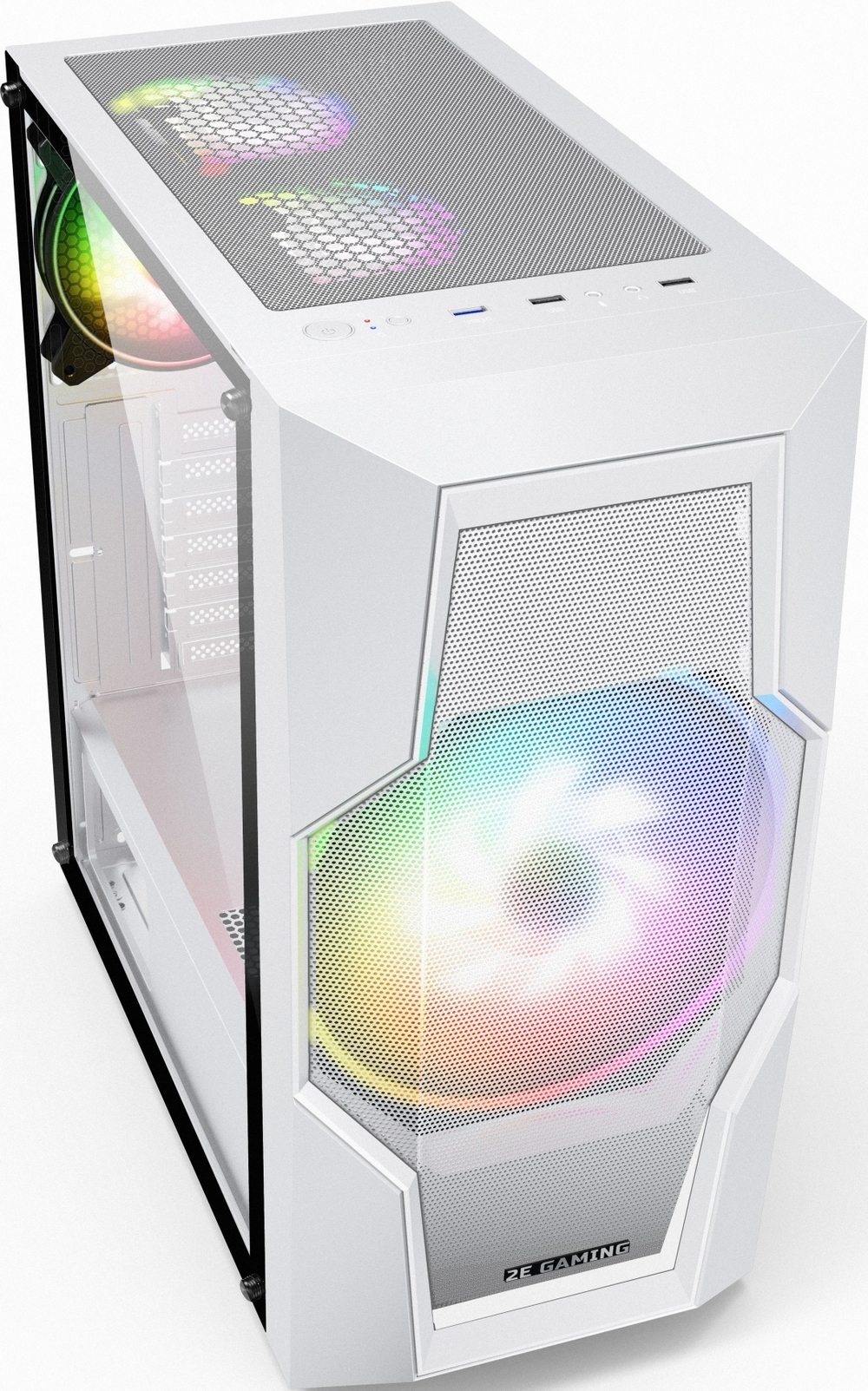Корпус 2E Gaming Turbo G2057W белый