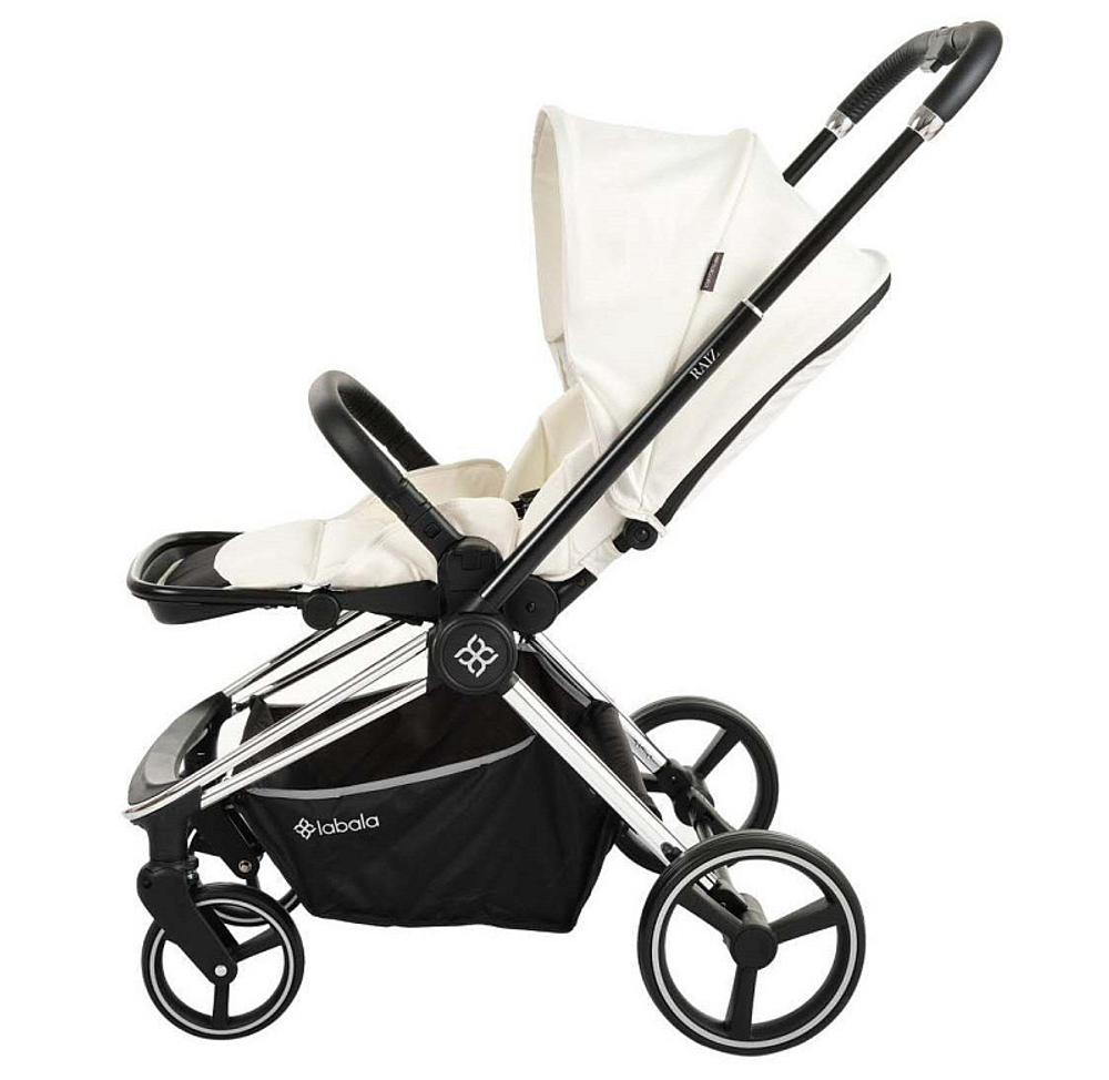 Коляска 2 в 1 Labala Raiz Lite White