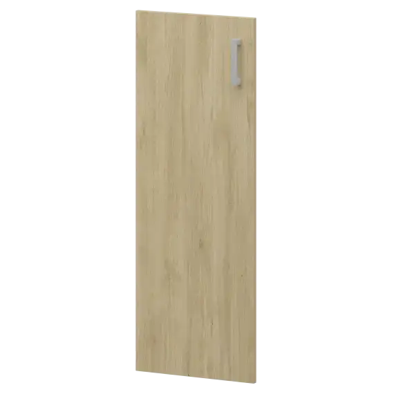 Дверь из ЛДСП к узким стеллажам НТ-601.Ф 390x16x1180 Аргентум