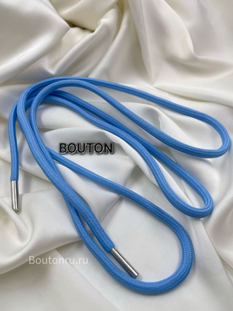 Шнур круглый светло-синий 1,4 м
