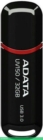 USB Flash-накопитель A-Data DashDrive UV150 128GB (AUV150-128G-RBK)