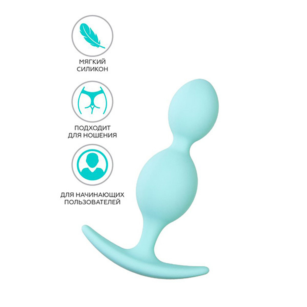 Мятная анальная втулка 9,2см ToyFa ToDo Roll 357038