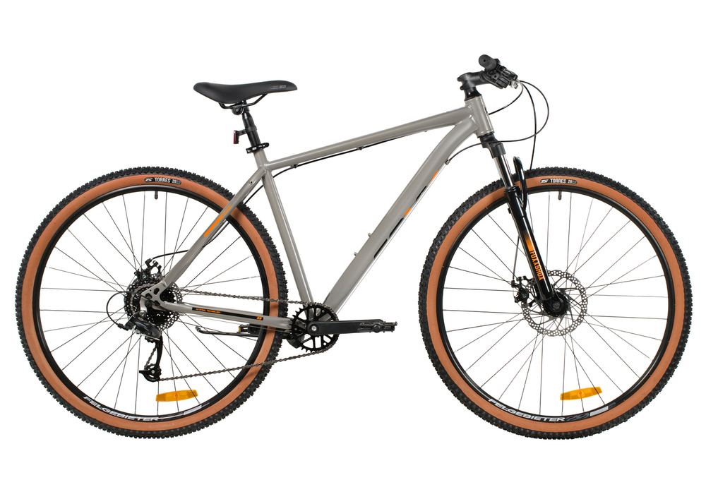 Велосипед 29" FOXX ARAGON р.18" сталь, серый