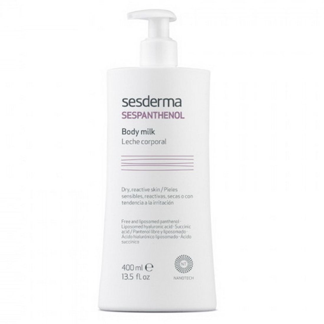 Sespanthenol Body Milk Молочко для тела восстанавливающее,400мл