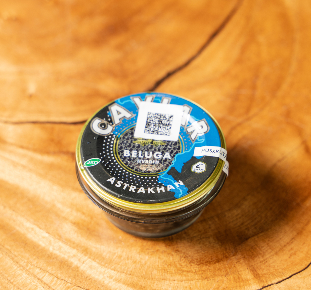 Икра черная зернистая белужья 113 г