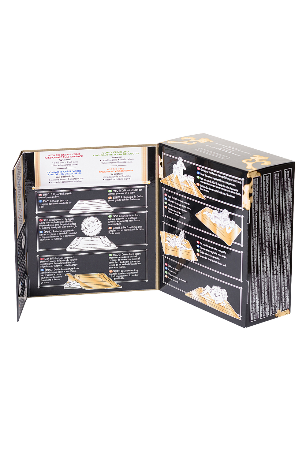 Массажный гель 2 в 1 для скользкого секса манго