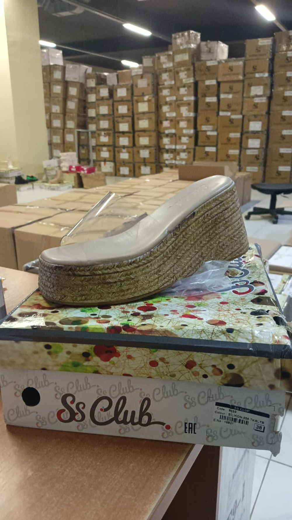 Сабо женские SS Club 9833\255