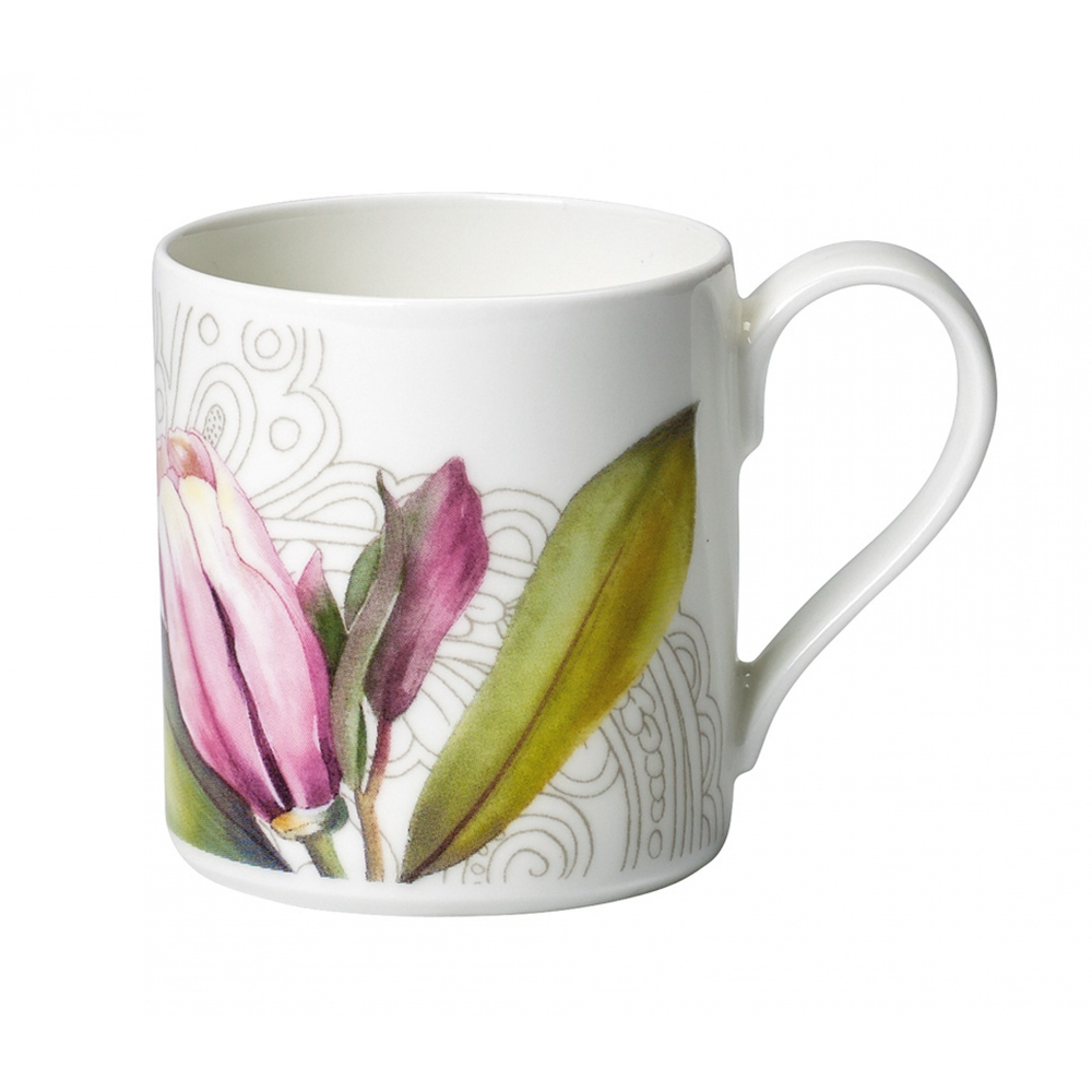 Villeroy & Boch Чашка с блюдцем Quinsai Garden 80 мл для эспрессо 10-4380-1420+10-4380-1430