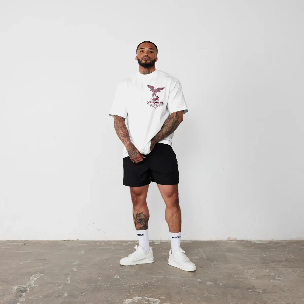 Футболка VANQUISH Revolve Saints Oversized T-Shirt White