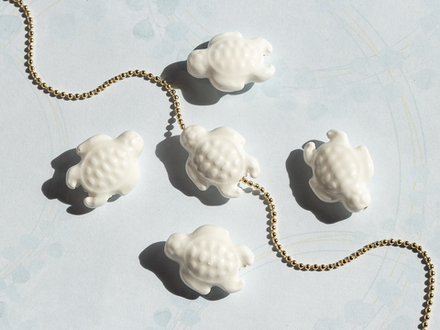 Бусина "Черепашка" 18мм, керамика