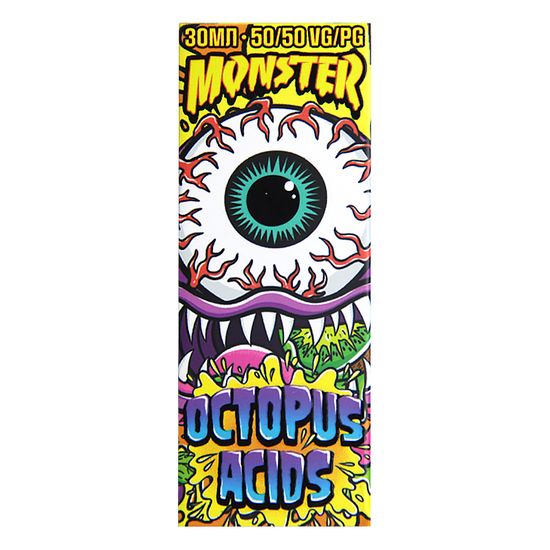 Жидкость Monster (30 мл, 20 мг SALT) Octopus Acids