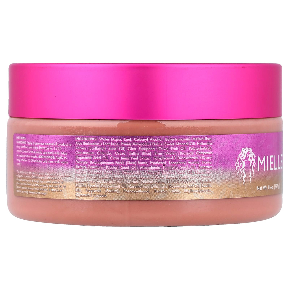Mielle, Rice Water Collection, глиняная маска, 227 г (8 унций)