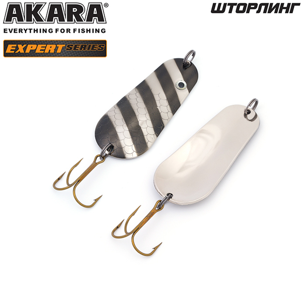 Блесна колебалка Akara Expert Шторлинг 55 мм 12 гр. 14/SIL