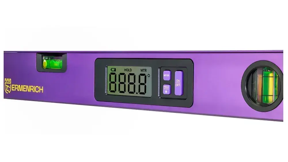 Цифровой угломер Ermenrich Verk DA40, фиолетовый