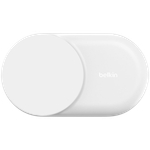 BELKIN 25w Qi2 2-IN-1 Foldable Charger, White