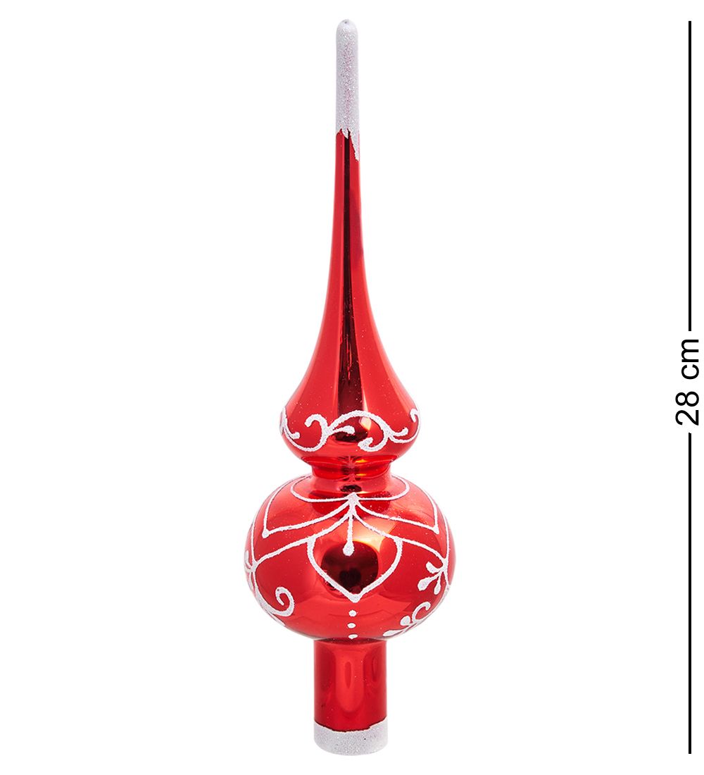 НФШ-1365 Ел. украшение Верхушка «Ажурная» 28 см