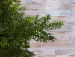 Ель Датская 185 см., 312 LED ламп, 100% Литая хвоя, Black Box (74586)