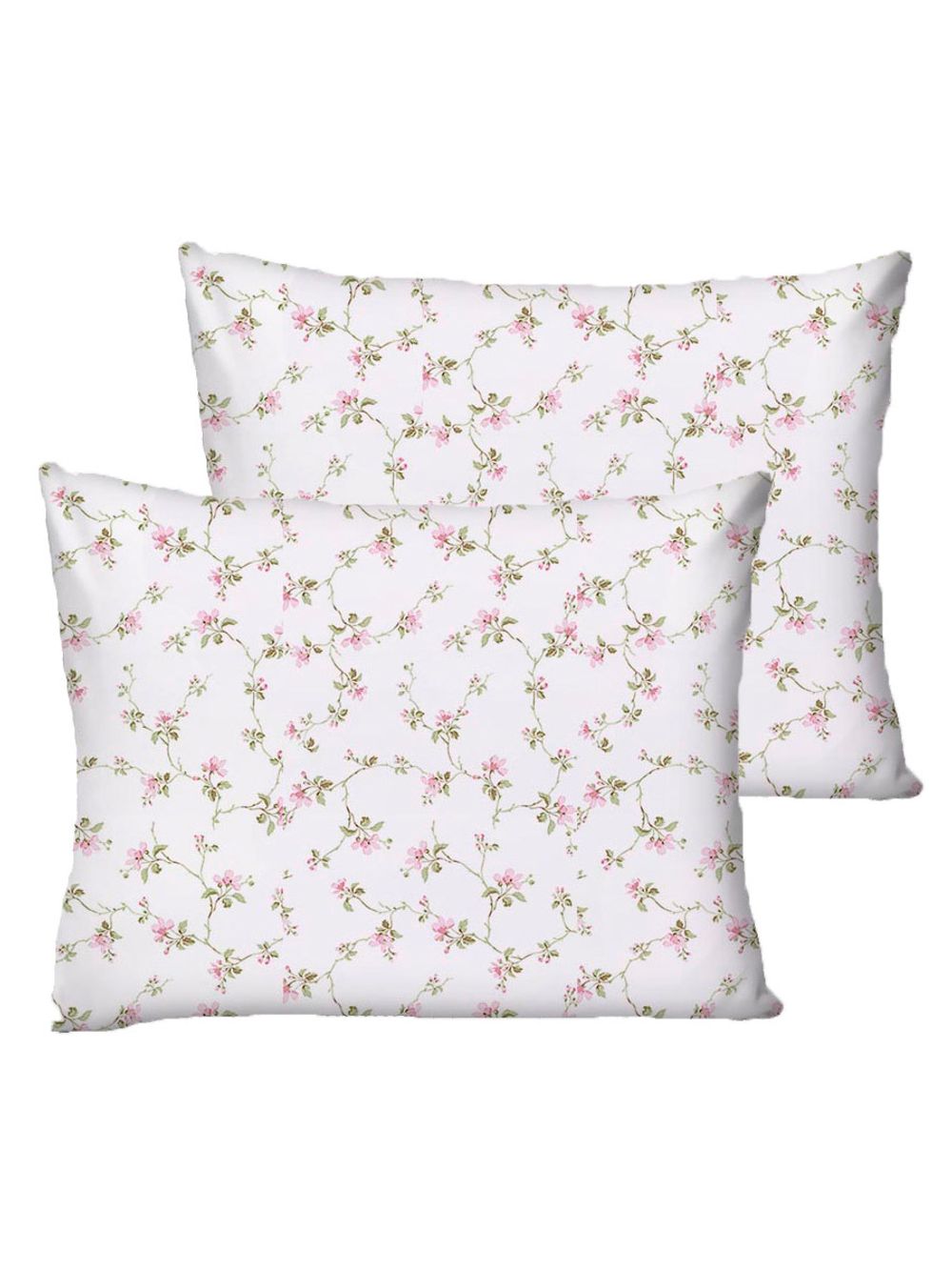 Постельное белье Сказка "Весенние цветы" евро Наволочка 50х70 см 2 шт Простынь на резинке 180х200 см Пододеяльник 200х215 см, перкаль