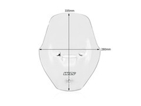 WRS Touring Ветровое стекло Ducati Diavel V4 прозрачное