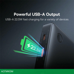 Портативное зарядное устройство Baseus Airpow Lite Cosmic Black (P10067501123-00)
