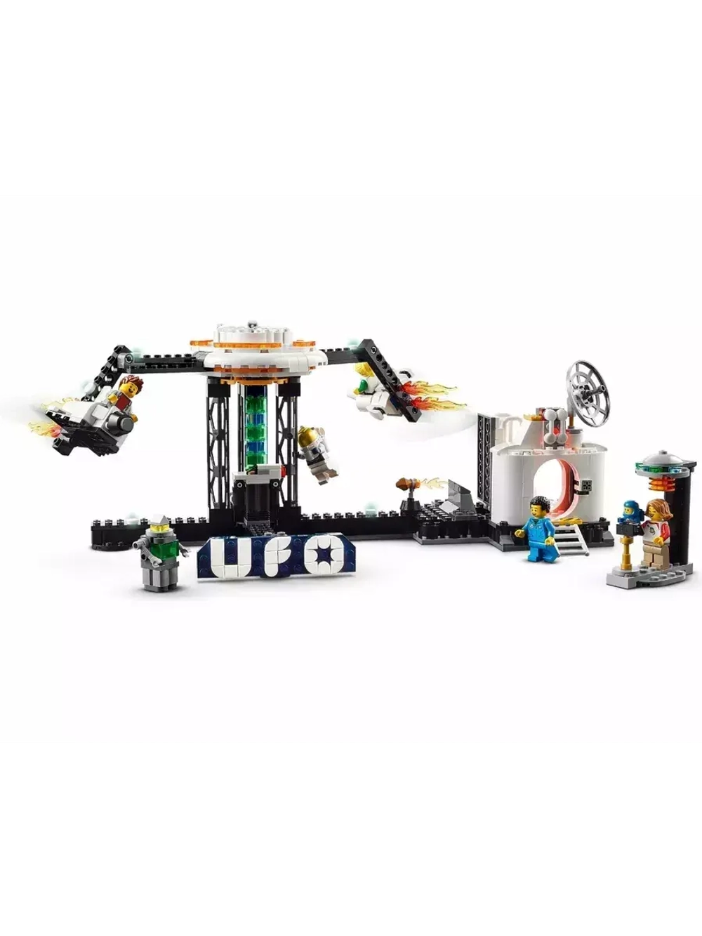 Конструктор Космические американские горки 3 в 1 899 деталей