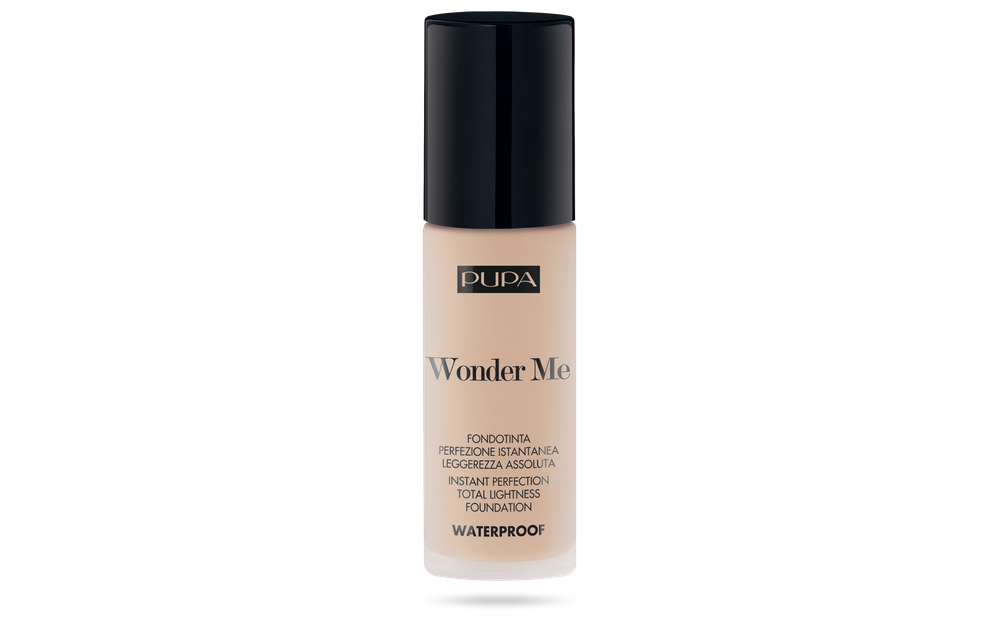 Pupa Тональная основа Wonder Me, водостойкая, тон №010, Фарфор, 30 мл