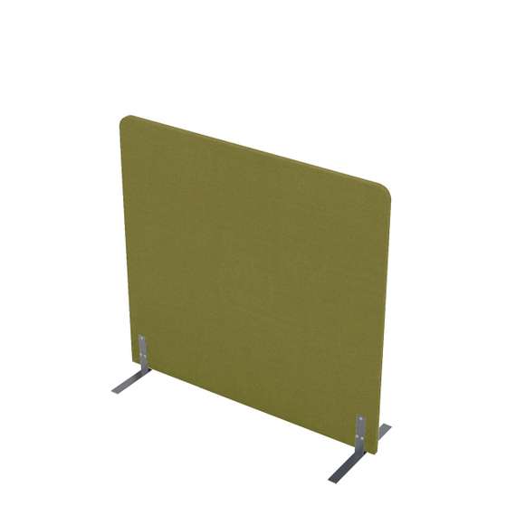 011.МПО.1212 Акустическая мобильная перегородка на стационарных опорах (1200*450*1200)