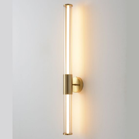 Настенный светодиодный светильник Crystal Lux Lineup AP18W Led Brass