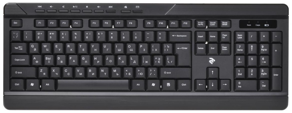 КЛАВИАТУРА+МЫШЬ 2E MK410MWB WIRELESS, 1AAA/1AAA,  BLACK USB