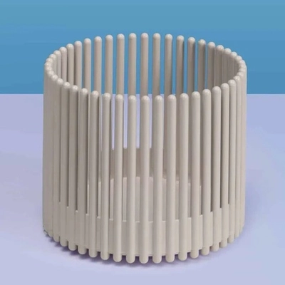 Кашпо для цветов пластиковое 1,8л d-14см «Южное» льняной