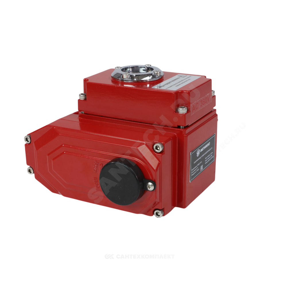 Электропривод четвертьоборотный QB-120 F05/F07 17х17/14х14 квадрат 380В IP67 Benarmo