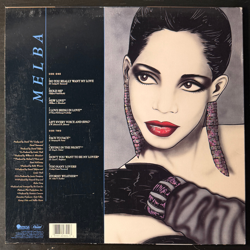 Melba Moore ‎– Soul Exposed (США 1990г.) Т